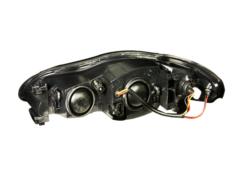 ANZO 2000-2005 Chevrolet Monte Carlo Crystal Headlights Black - Burkken Auto Parts