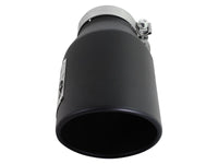 aFe Diesel Exhaust Tip Bolt On Black 4in Inlex x 6in Outlet x 12in - Burkken Auto Parts