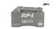 EBC Racing 18-21 BMW M2 Competition F87 3.0TT Rear RP-1 Race Brake Pads