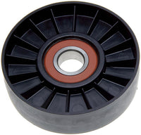 Gates 97-00 Ford F-150 V6 4.2L 25.5mm Belt Width 90mm OD Thermoplastic DriveAlign Idler Pulley