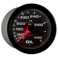 AutoMeter Gauge Oil Temp 2-5/8in. 140-280 Deg. F Mechanical Phantom II - Burkken Auto Parts