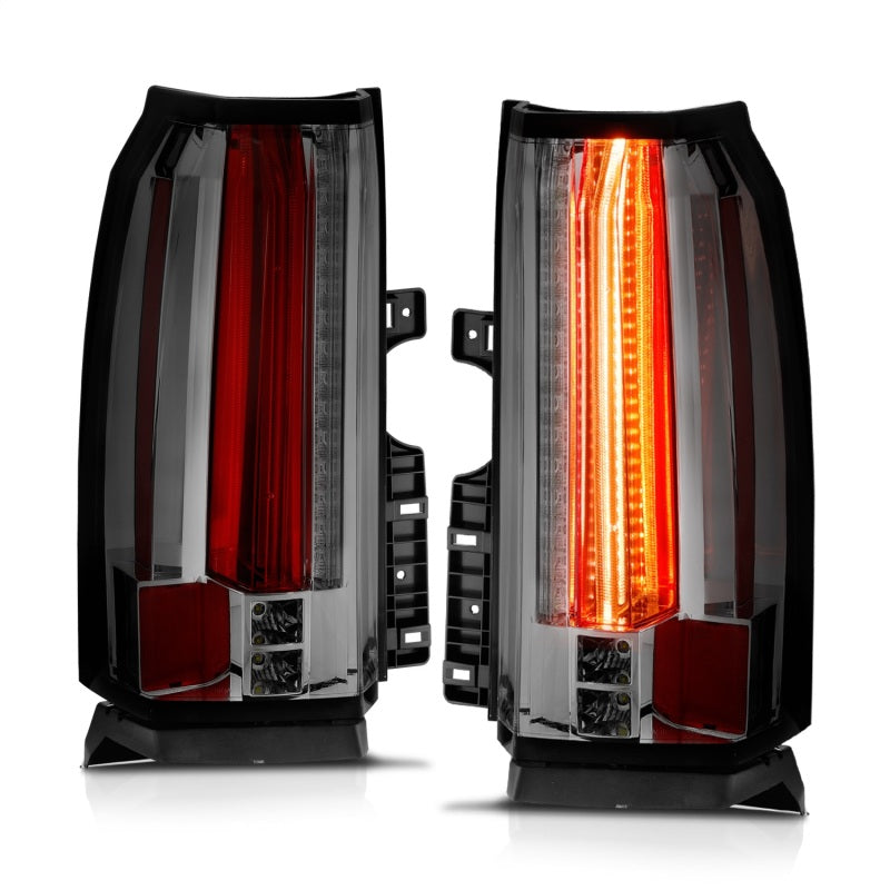 ANZO 2015-2017 Chevrolet Suburban/Tahoe LED Taillights Smoke - Burkken Auto Parts