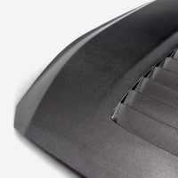 Anderson Composites 2024 Ford Mustang S650 Double-Sided Carbon Fiber Hood - Burkken Auto Parts