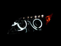 ANZO 2005-2010 Scion Tc Projector Headlights w/ Halo Chrome (CCFL) - Burkken Auto Parts