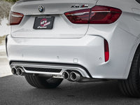 aFe MACH Force-Xp 3.5in. 304 SS C/B Exhaust w/o Muffler 15-18 BMW X5 M V8-4.4L (tt) - Polished Tip - Burkken Auto Parts