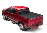 Lund 04-15 Nissan Titan (5.5ft. Bed) Hard Fold Tonneau Cover w/Bracket Kit - Black - Burkken Auto Parts