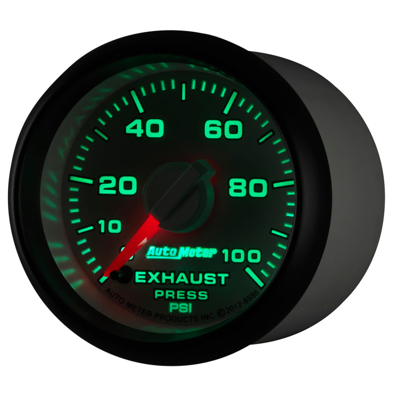 Autometer Factory Match Exhaust Pressure Gauge 2-1/16in 0-100 PSI FSE Dodge - Burkken Auto Parts