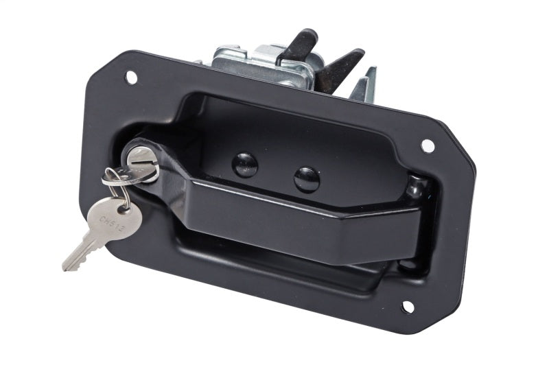 Deezee Universal Tool Box - Service Parts Locking Latch (Pull Handle Blk) - Burkken Auto Parts