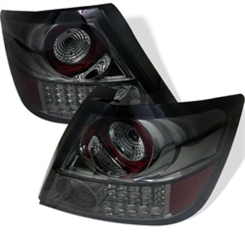 Spyder Scion TC 05-10 LED Tail Lights Smoke ALT-YD-TSTC04-LED-SM - Burkken Auto Parts