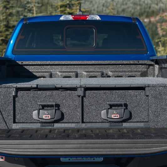ARB 19-20 Ford Ranger Supercrew Double Cargo Drawer Kit - Burkken Auto Parts