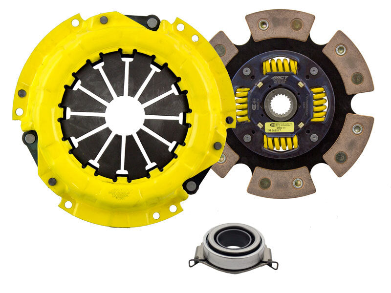 ACT 2000 Toyota Echo HD/Race Sprung 6 Pad Clutch Kit - Burkken Auto Parts
