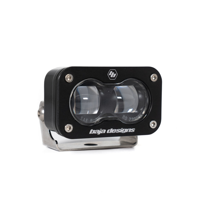 Baja Designs 21-22 Ford Bronco w/Steel Bumper S2 SAE Sportsmen Fog Pocket Light Kit - Clear - Burkken Auto Parts