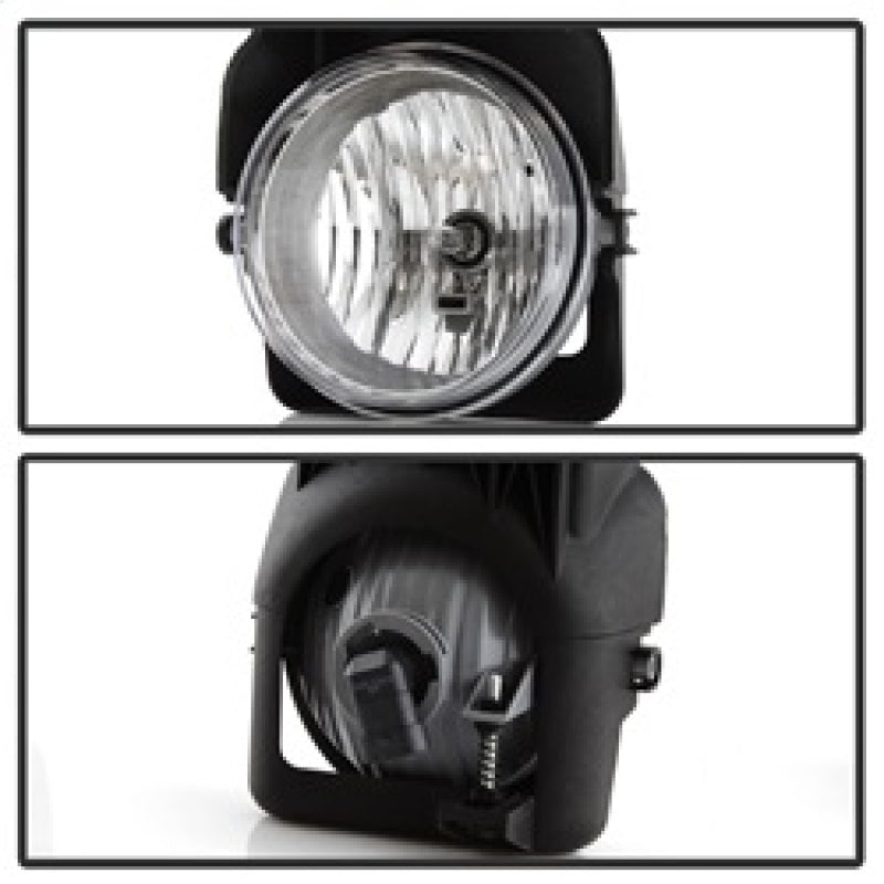 Spyder GMC Sierra 1500/2500 03-06/Sierra 1500HD/2500HD 03-06 OEM Fog Lightswo/switch Clear FL-GS03-C - Burkken Auto Parts