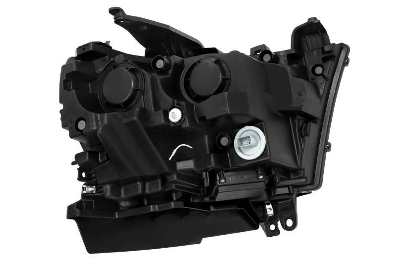 AlphaRex 19-20 Ram 1500HD NOVA LED Proj Headlights Plank Style Gloss Blk w/Activ Lght/Seq Signal/DRL - Burkken Auto Parts