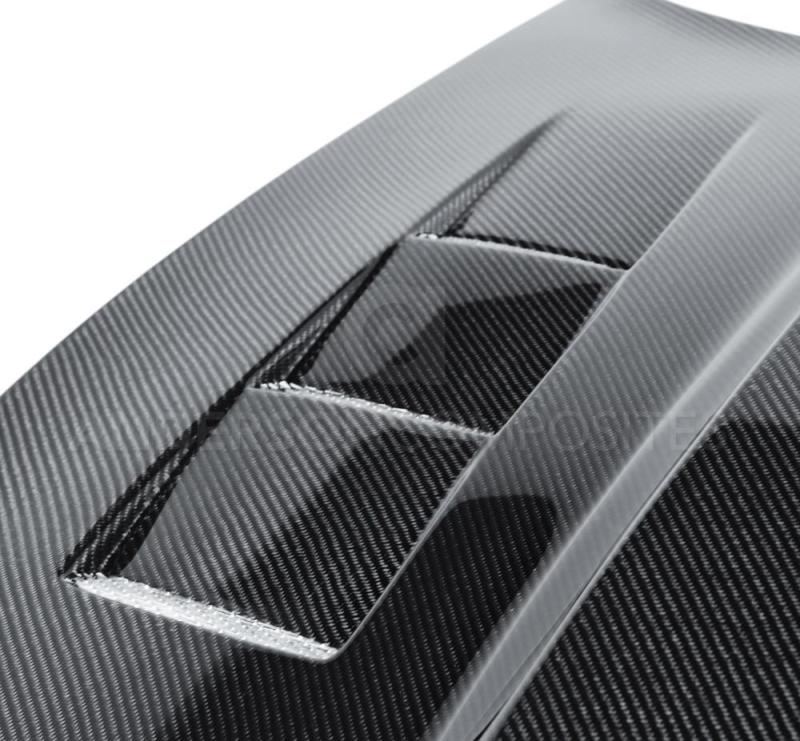 Anderson Composites 10-11 Chevy Camaro TS-style Carbon Fiber Hood - Burkken Auto Parts