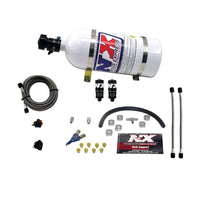 Nitrous Express Hitman EFI Single Nozzle Piranha Nitrous Kit (35-75HP) w/10lb Bottle - Burkken Auto Parts