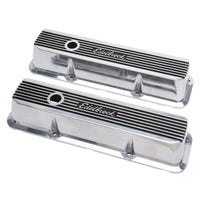 Edelbrock Valve Covers Elite II Ford FE 1958-76 Polished - Burkken Auto Parts