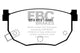 EBC 99-01 Hyundai Elantra 2.0 Greenstuff Rear Brake Pads - Burkken Auto Parts