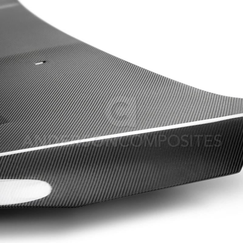 Anderson Composites 2015+ Ford Focus RS Type-SA Carbon Fiber Hood - Burkken Auto Parts