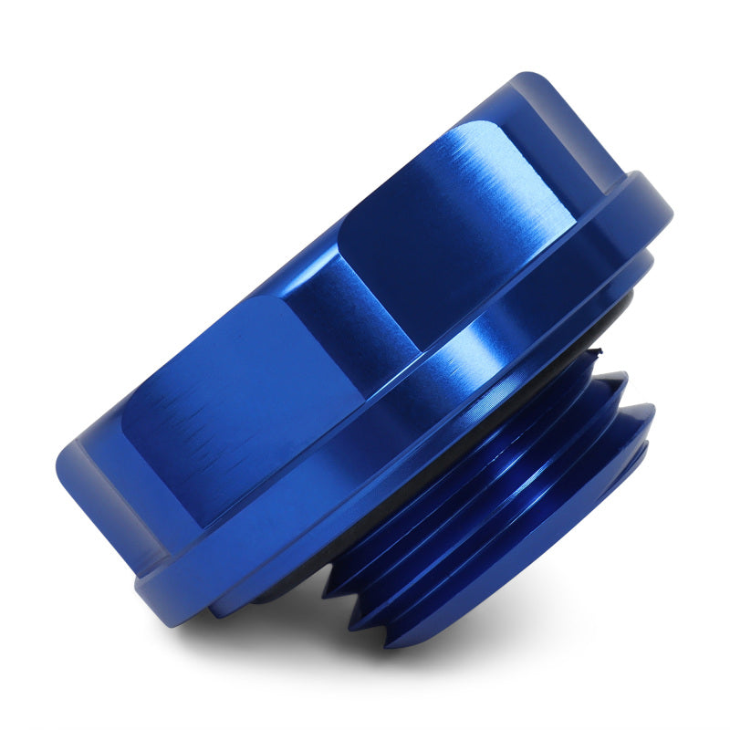BLOX Racing Billet Honda Oil Cap - Blue - Burkken Auto Parts