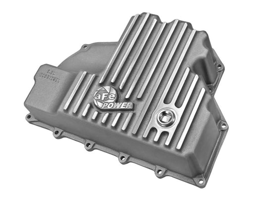 AFE Engine Oil Pan Raw; 14-16 Dodge RAM 1500 EcoDiesel 3.0L V6 (td) - Burkken Auto Parts