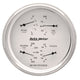 AutoMeter Gauge Quad 5in. 240 Ohm(e) to 33 Ohm(f) Elec Old Tyme White - Burkken Auto Parts