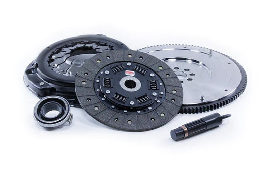 Competition Clutch 16+ Honda Civic 1.5T Stage 3 Segmented Ceramic Clutch Steel Flywheel w/ 22lbs - Burkken Auto Parts
