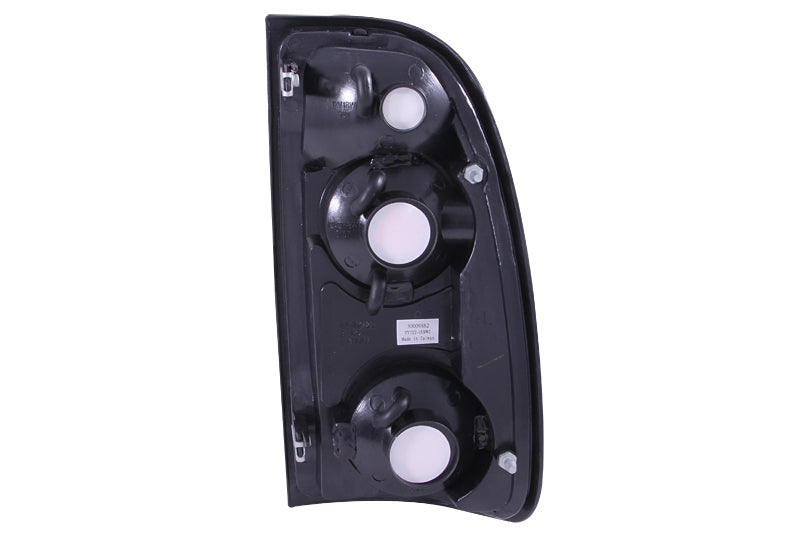 ANZO 2000-2006 Toyota Tundra Taillights Black (Regular &amp; Access Cab Models Only) - Burkken Auto Parts