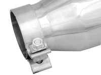 aFe MACH Force-Xp 3in Inlet x 4-1/2in Outlet x 9in Length 304 Stainless Steel Exhaust Tip - Burkken Auto Parts