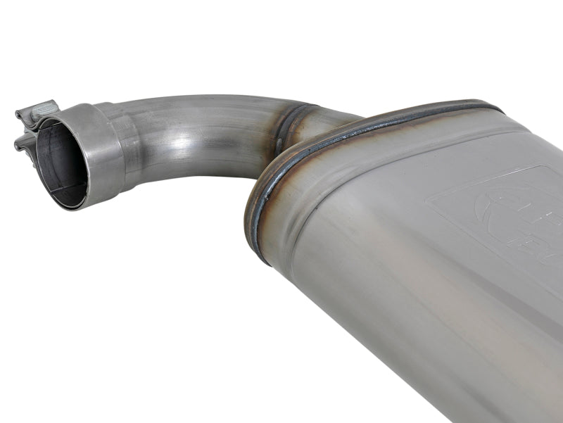 aFe MACH Force-Xp SS Axle Back Exhaust w/Polished Tips 15-17 Ford Mustang GT V8-5.0L - Burkken Auto Parts