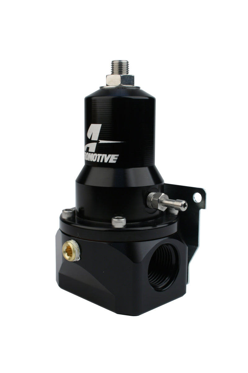 Aeromotive Regulator - 30-120 PSI - .313 Valve - 2x AN-10 Inlets / AN-10 Bypass - Burkken Auto Parts