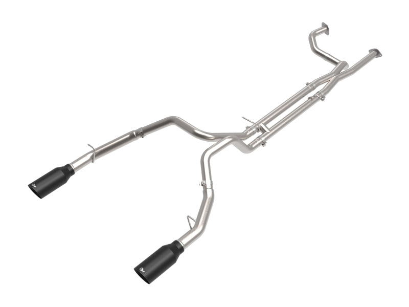 aFe Vulcan Series 3in 304SS Cat-Back Exhaust 21+ Ram 1500 TRX V8-6.2L w/ Black Tips - Burkken Auto Parts