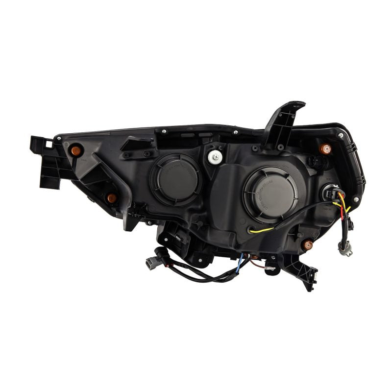 AlphaRex 14-22 Toyota 4Runner (2021 Req. Conv) NOVA LED Proj HL Alpha-Blk Actv Lgt Seq. Sig + SB DRL - Burkken Auto Parts