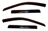 AVS 11-18 Jeep Grand Cherokee (Not L Model) Ventvisor In-Chnl FRT & RR Window Deflectors 4pc - Smk - Burkken Auto Parts