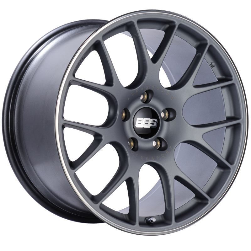 BBS CH-R 20x11.5 5x130 ET65 CB71.6 Satin Titanium Polished Rim Protector Wheel - Burkken Auto Parts