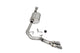 Corsa 2021-2025 Ford F-150 SuperCab/6.5in Bed 5.0L V8 Sport Cat-Back Front of Tire Exit-Polished - Burkken Auto Parts