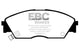 EBC 90-92 Honda Civic CRX 1.6 Si Greenstuff Front Brake Pads - Burkken Auto Parts