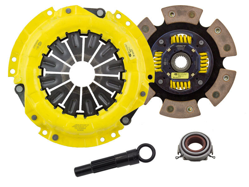 ACT 1991 Geo Prizm XT/Race Sprung 6 Pad Clutch Kit - Burkken Auto Parts