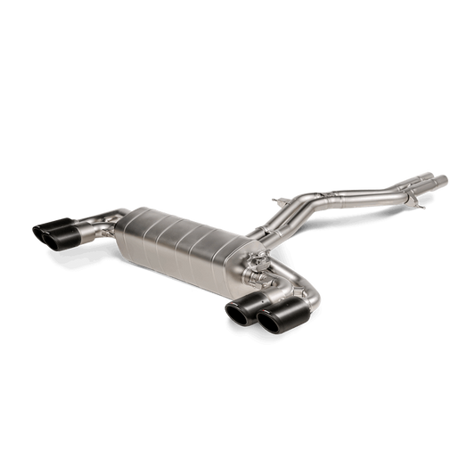 Akrapovic 2019+ Porsche Cayenne Turbo/Coupe V8 (536) Evolution Line Cat Back (Titanium - Tips Req) - Burkken Auto Parts