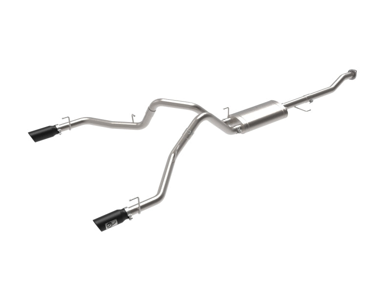 aFe Vulcan Series 3in 304SS Cat-Back w/ Black Tips 15-20 Ford F-150 V6 2.7L/35L(tt) / V8 5.0L - Burkken Auto Parts