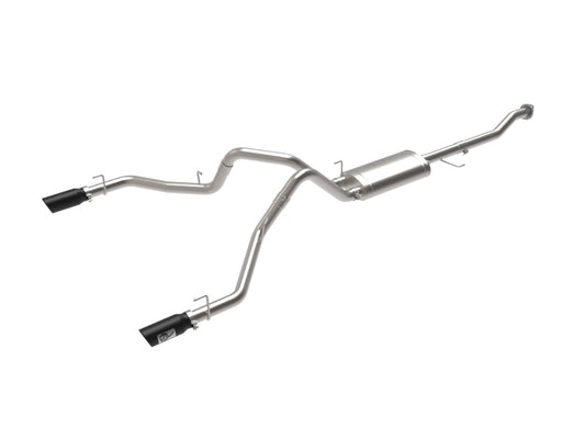 aFe Vulcan Series 3in 304SS Cat-Back w/ Black Tips 15-20 Ford F-150 V6 2.7L/35L(tt) / V8 5.0L - Burkken Auto Parts