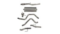 Corsa 19-23 Chevy Silverado/GMC Sierra 6.2L Crew Cab Short Bed 147.5 Cat-Back Dual Rear Exit No Tips - Burkken Auto Parts