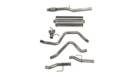 Corsa 19-23 Chevy Silverado /GMC Sierra 6.2L Crew Cab Stnd Bed (157in) Cat-Back Dual Rear No Tip - Burkken Auto Parts