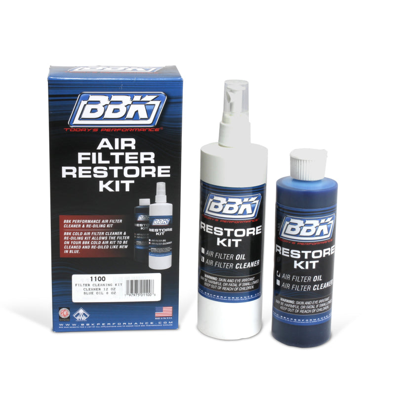 BBK BBK Cold Air Filter Restore Cleaner And Re-Oil Kit - Burkken Auto Parts