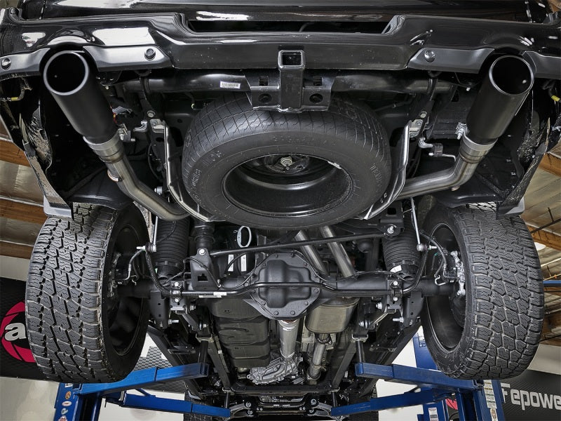aFe MACH Force-Xp 3in 409 SS Cat-Back Exhaust 2019 RAM 1500 V8-5.7L w/ Black Tip - Burkken Auto Parts