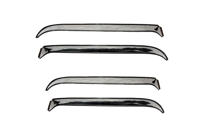 AVS 76-91 Chevy Blazer Ventshade Window Deflectors 2pc - Stainless - Burkken Auto Parts