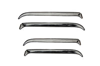 AVS 76-91 Chevy Blazer Ventshade Window Deflectors 2pc - Stainless - Burkken Auto Parts