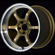 Advan R6 18x9.5 +05 5-114.3 Machining & Racing Brass Gold Wheel - Burkken Auto Parts