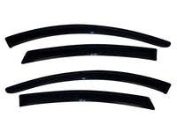 AVS 09-13 Mazda 6 Ventvisor Outside Mount Window Deflectors 4pc - Smoke - Burkken Auto Parts