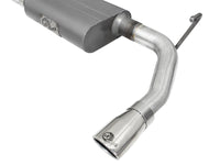 aFe Scorpion 2-1/2in Alum Steel Axle-Back Exhaust w/Polished Tip 07-18 Jeep Wrangler JK V6-3.6/3.8L - Burkken Auto Parts
